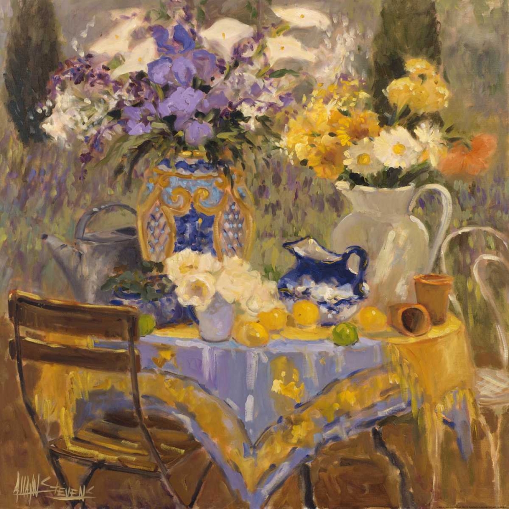 Art Print: Garden Table
