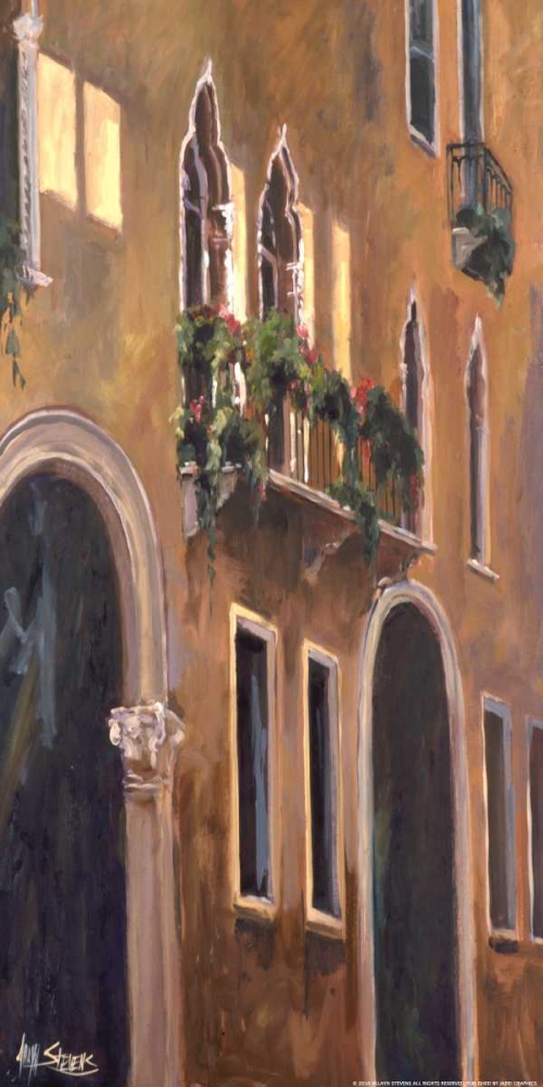 Wall Art Painting id:172747, Name: Venice Windows, Artist: Stevens, Allayn