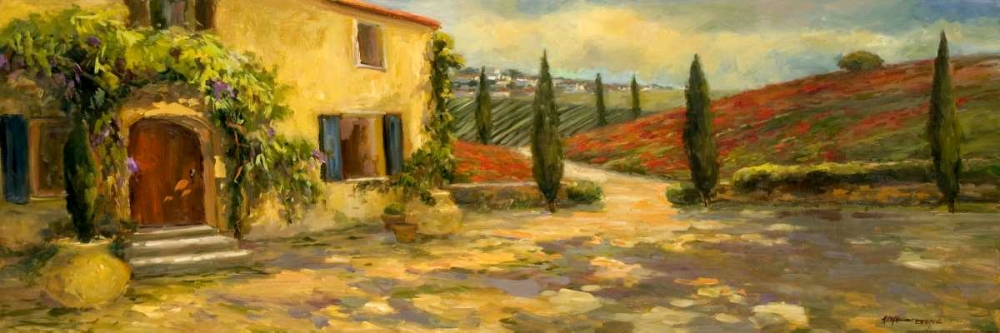 Wall art: Tuscan Fields, by Stevens, Allayn