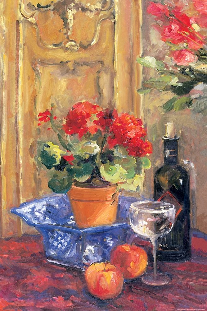 Art Print: Red Flowers