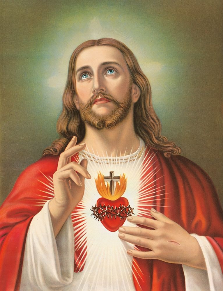 Art Print: HL. HERZ JESU