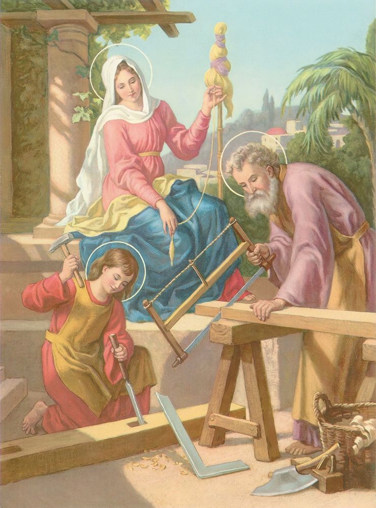 Art Print: HL. FAMILIE