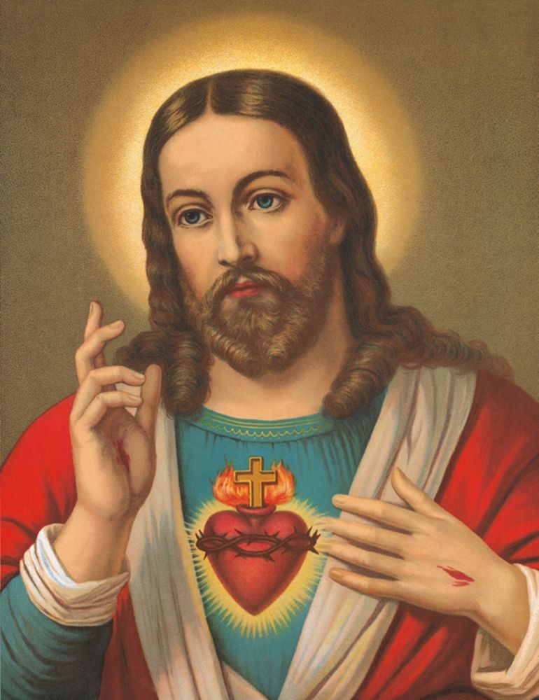 Art Print: HL. HERZ JESU