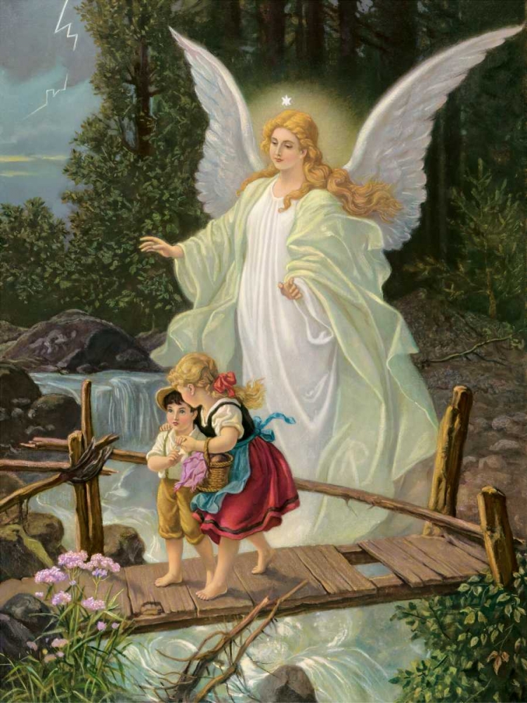 Art Print: Guardian Angel