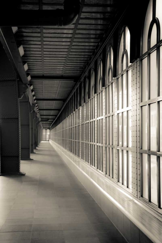 Wall art: Sized alley 2, by Carlier, Dick