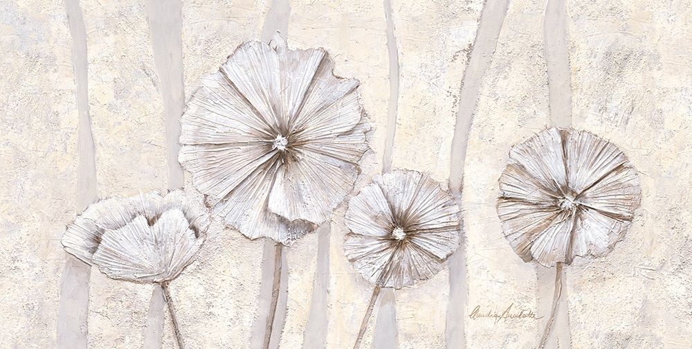 Wall Art Painting id:208949, Name: Pearl Poppies, Artist: Ancilotti, Claudia