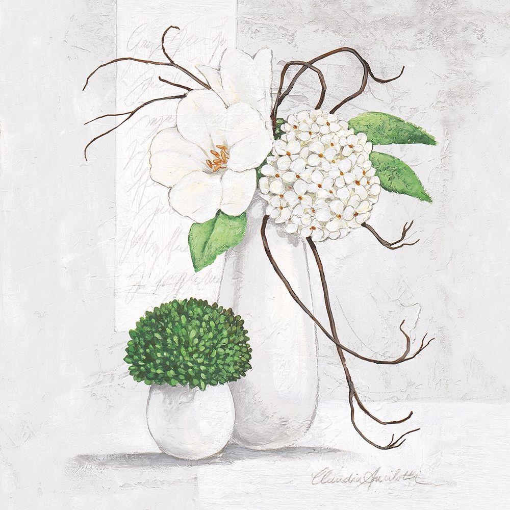 Wall Art Painting id:208955, Name: Silent Blossom, Artist: Ancilotti, Claudia