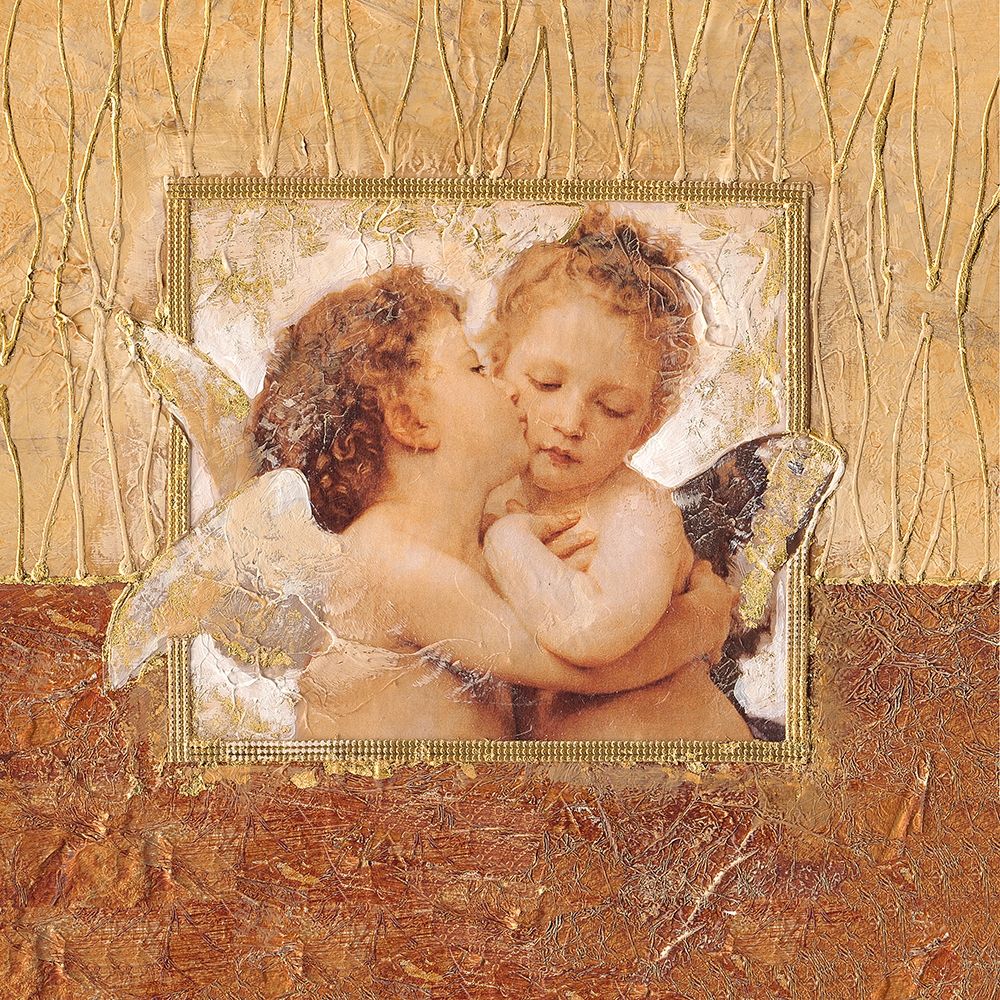 Wall art: Christmas Kiss, by Ancilotti, Claudia