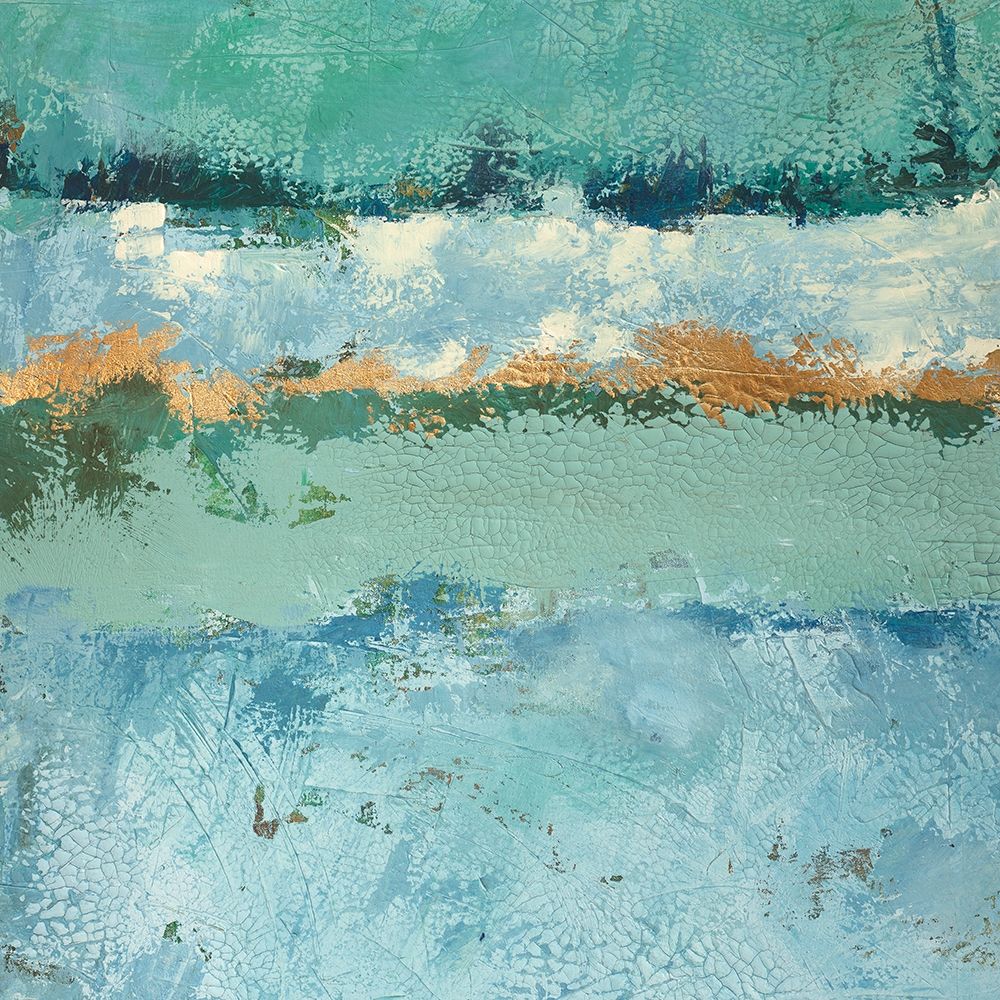 Art Print: Bluegreen Harmony 1