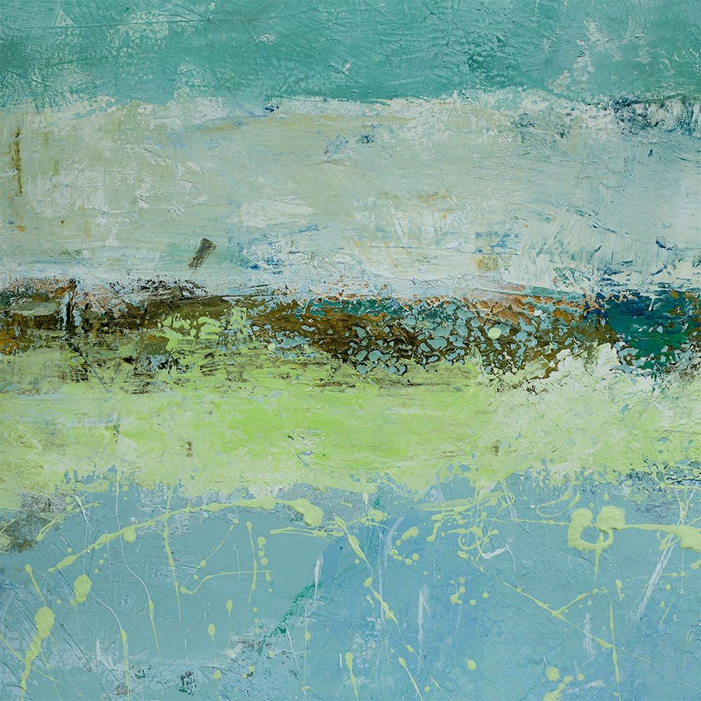 Art Print: Green Horizon 3