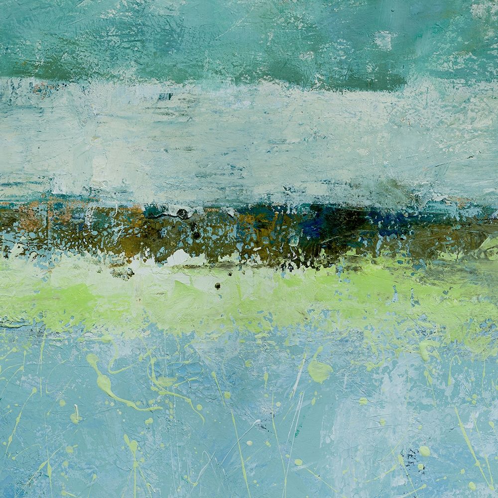 Art Print: Green Horizon 4