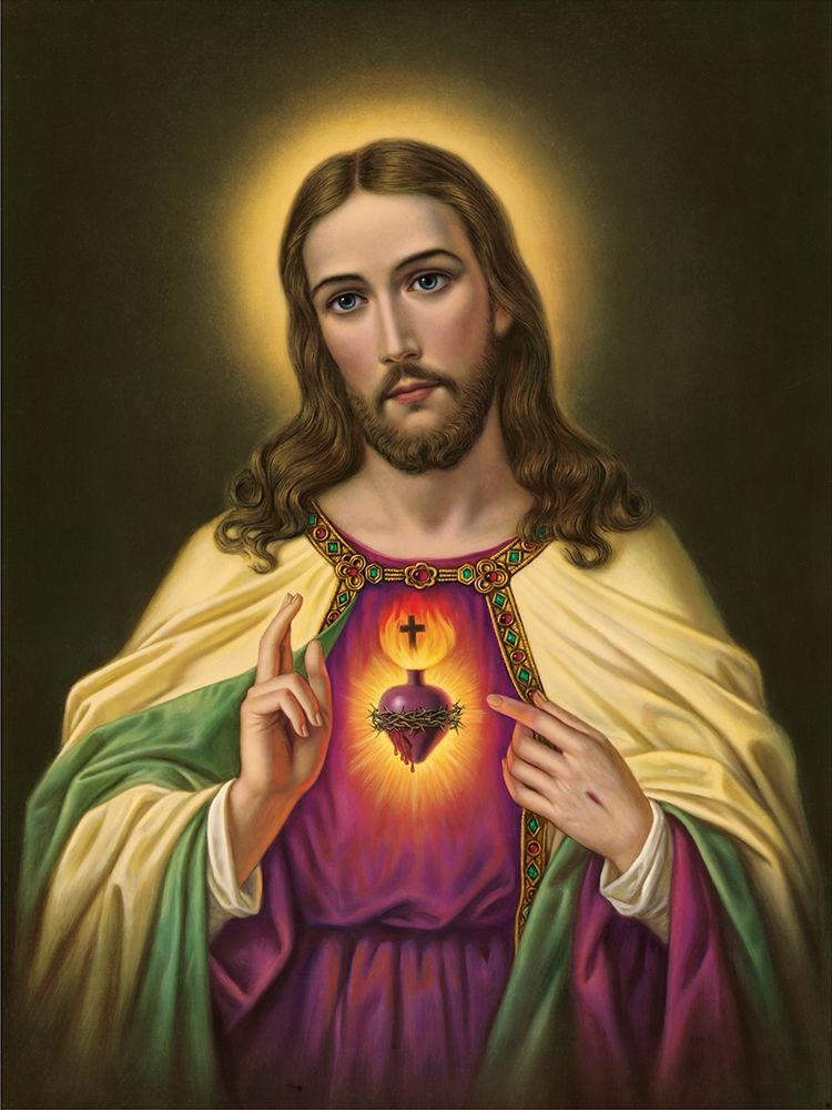 Art Print: HL. HERZ JESU