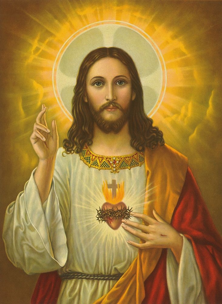 Art Print: HL. HERZ JESU