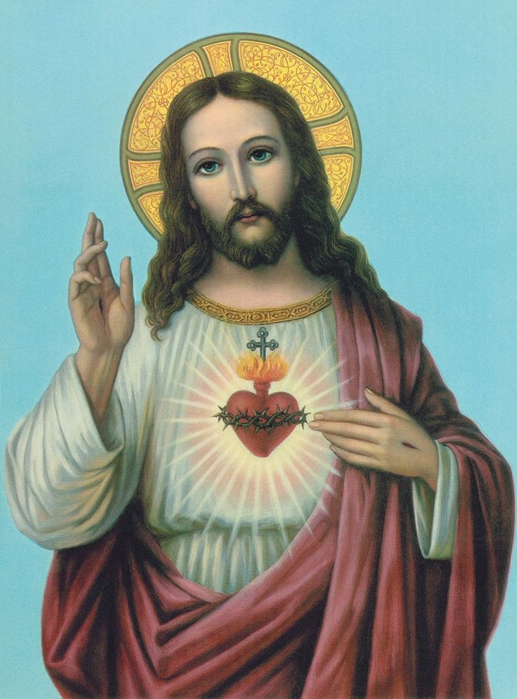 Art Print: HL. HERZ JESU
