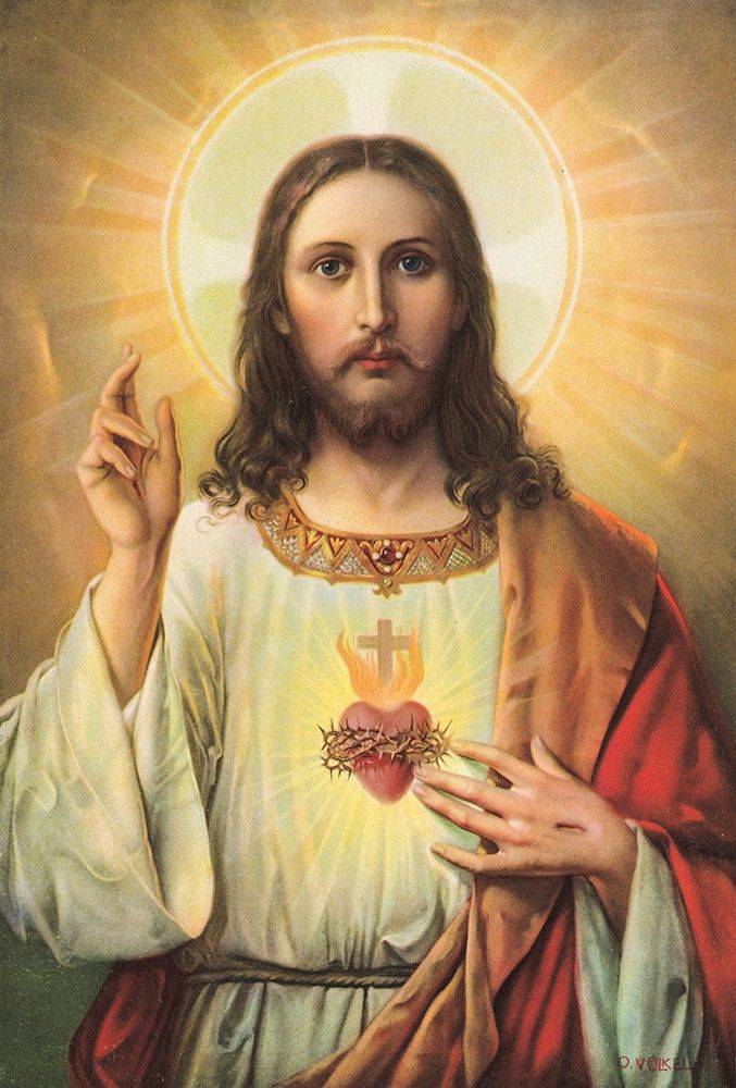 Art Print: HL. HERZ JESU