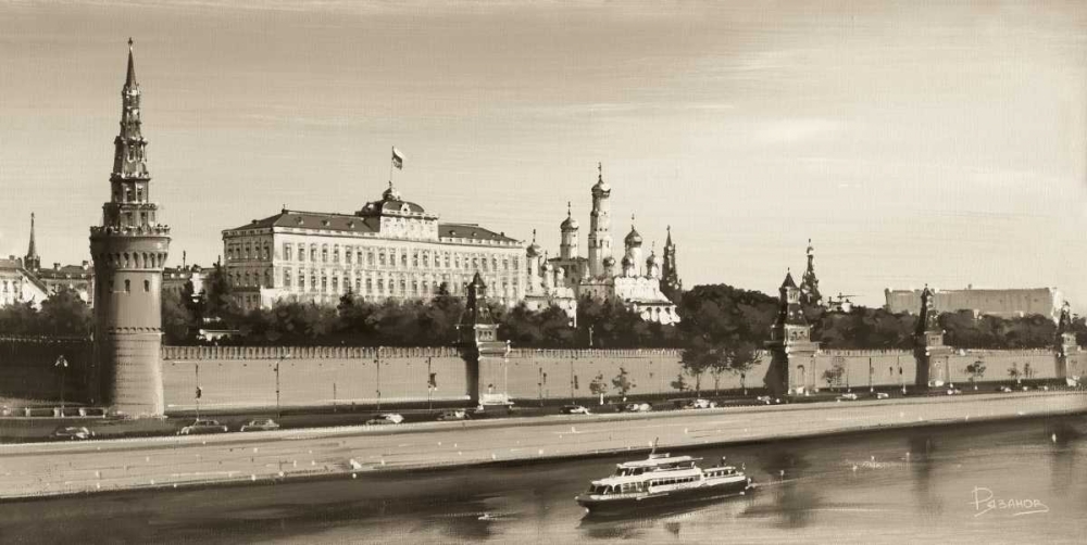 Art Print: View On Kremlin