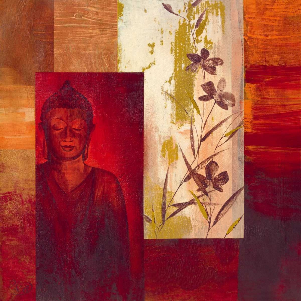 Wall art: Buddha II, by Verbeek-Van Den Broek