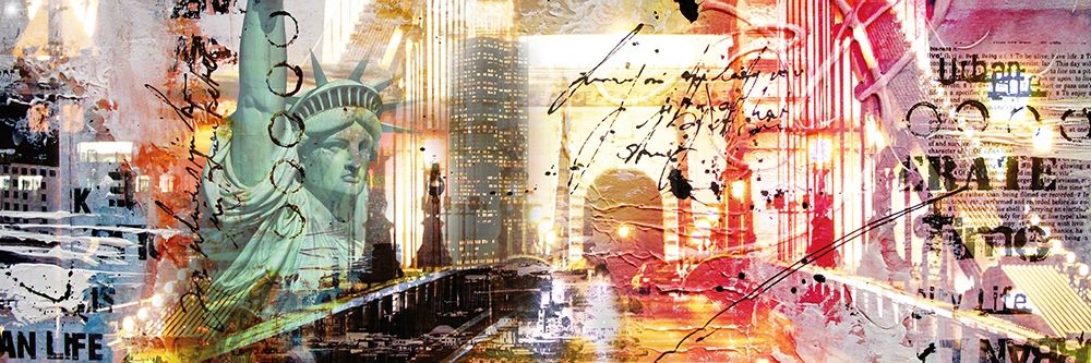 Art Print: NEW YORK COLLAGE