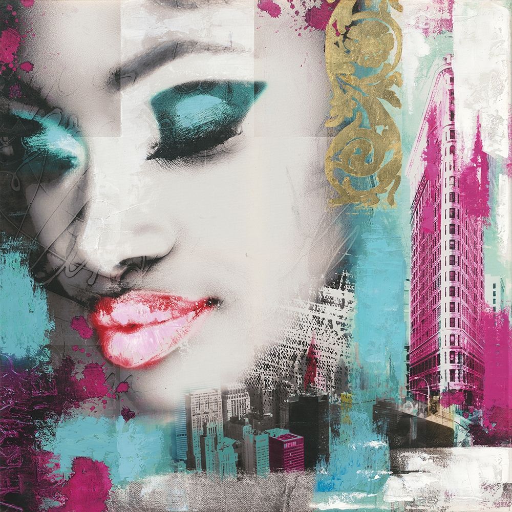 Wall Art Painting id:248319, Name: FACES NEW YORK, Artist: Pax