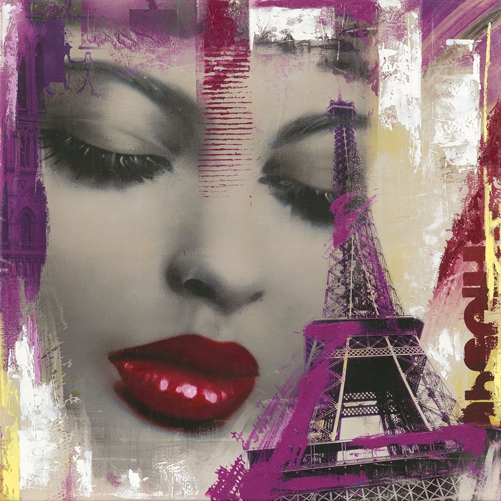 Wall Art Painting id:248320, Name: FACES PARIS, Artist: Pax