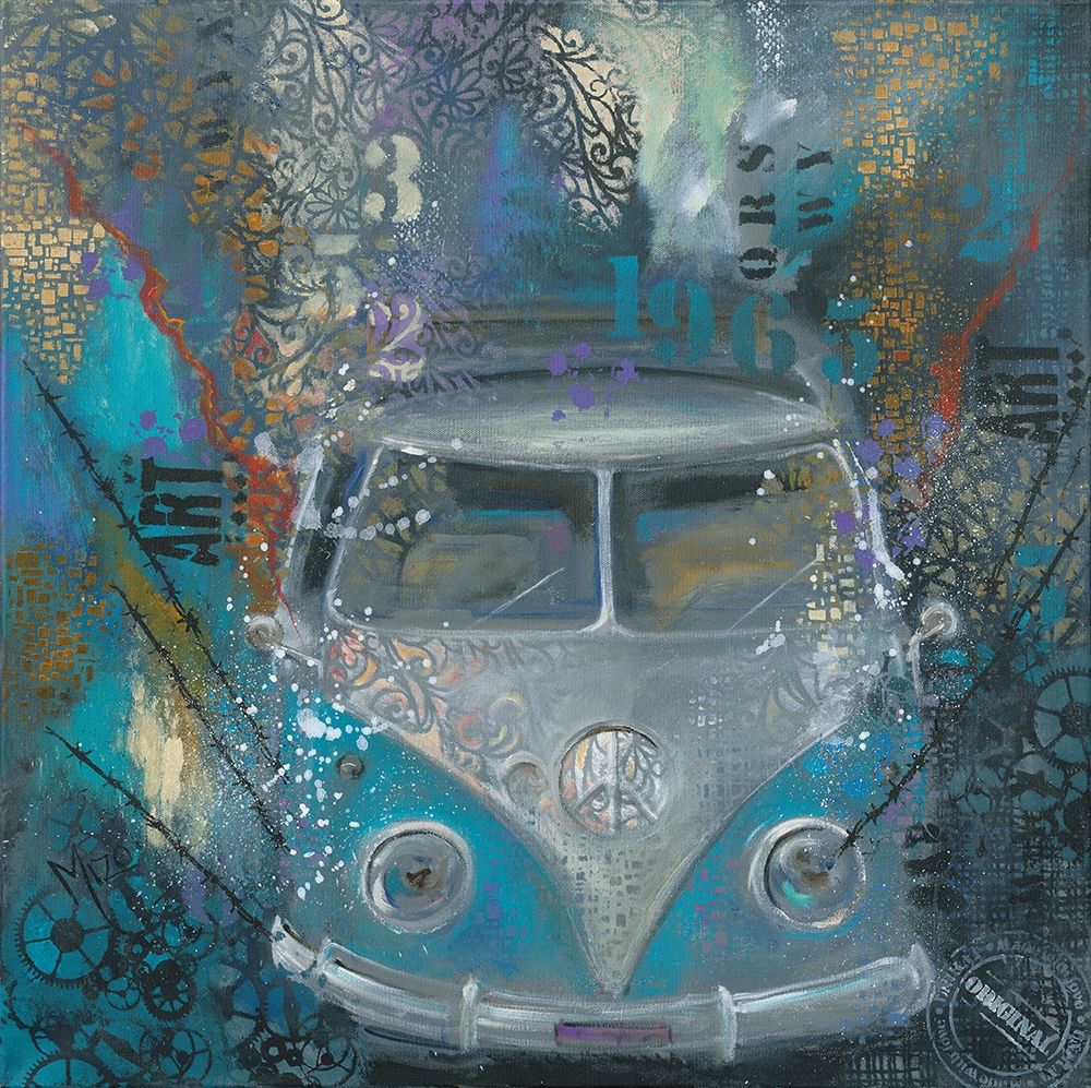 Wall Art Painting id:248260, Name: BLUE BULLY, Artist: Mizo