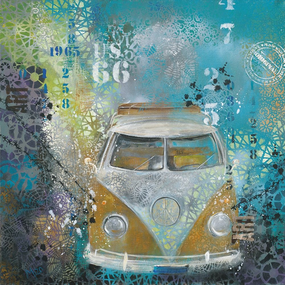 Wall Art Painting id:248262, Name: YELLOW BULLY, Artist: Mizo