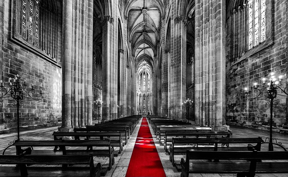 Wall Art Painting id:248160, Name: Church Mosteiro da Batalha, Artist: Kostka, Vladimir