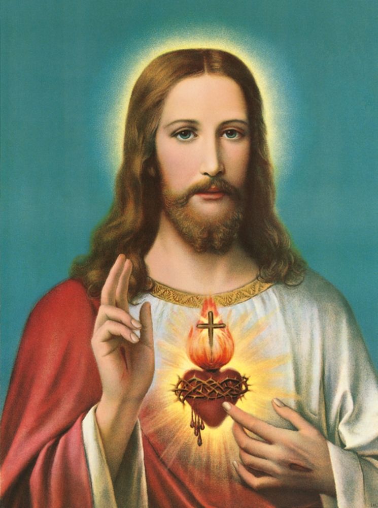 Art Print: HL. HERZ JESU