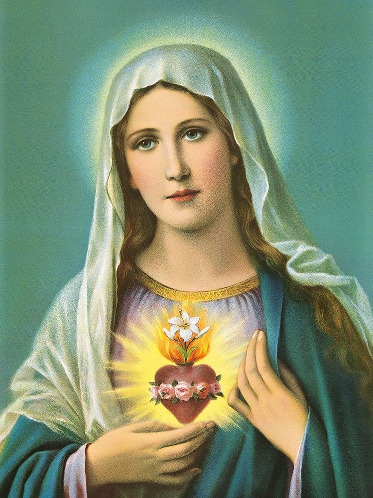 Art Print: HL. HERZ MARIAE