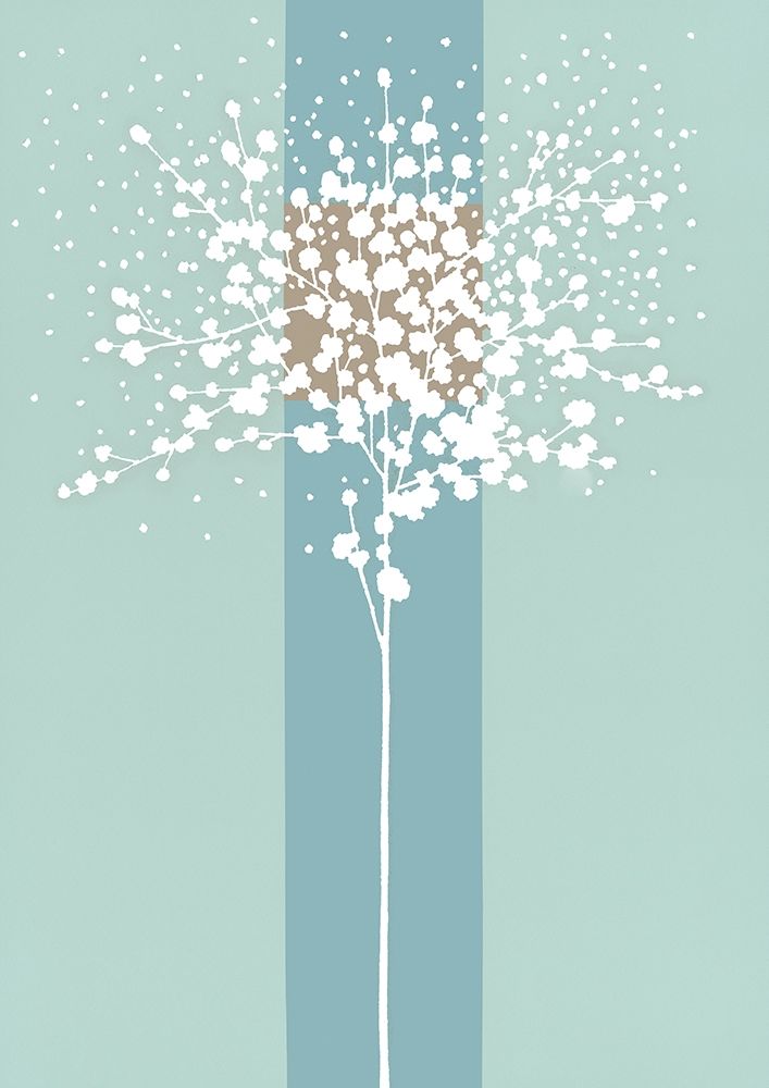 Wall art: SPARKLING BLUE II, by Sakai, Takashi