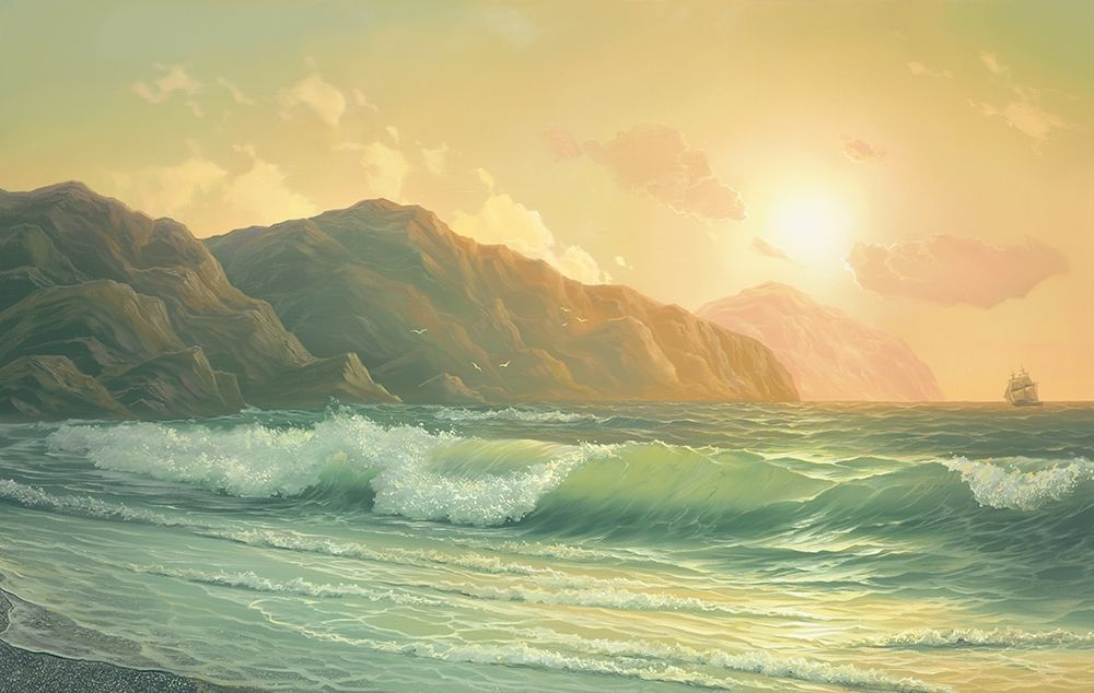 Art Print: HIGH TIDE