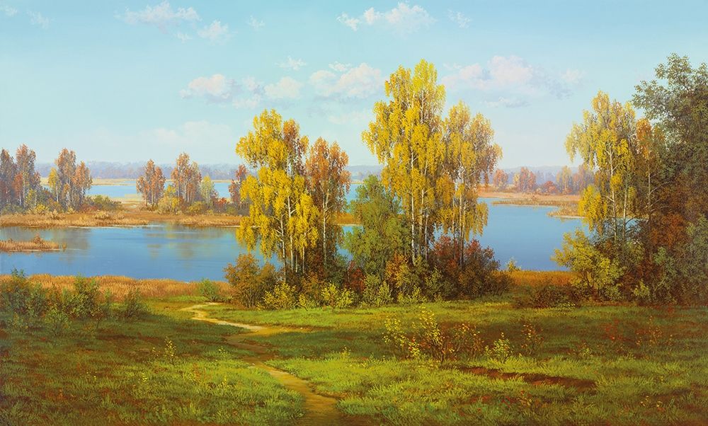 Art Print: AUTUMN Landscape