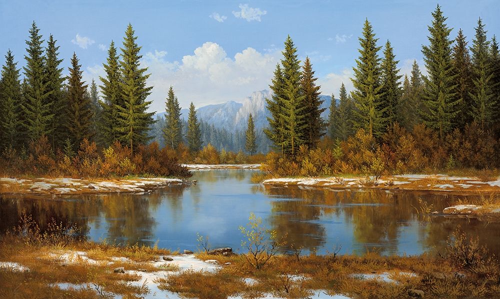 Art Print: EALRY SPRING IN BOHEMIA