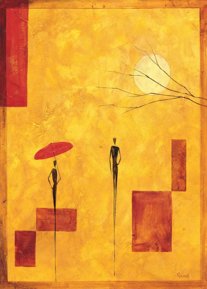 Wall Art Painting id:85317, Name: Umbrella IV, Artist: Renee