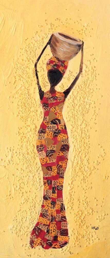 Wall Art Painting id:85330, Name: African ladies 1-3, Artist: Hedy
