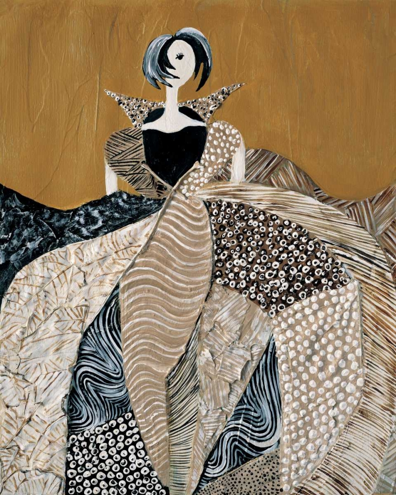 Wall Art Painting id:85348, Name: Fashion lady I, Artist: Hedy