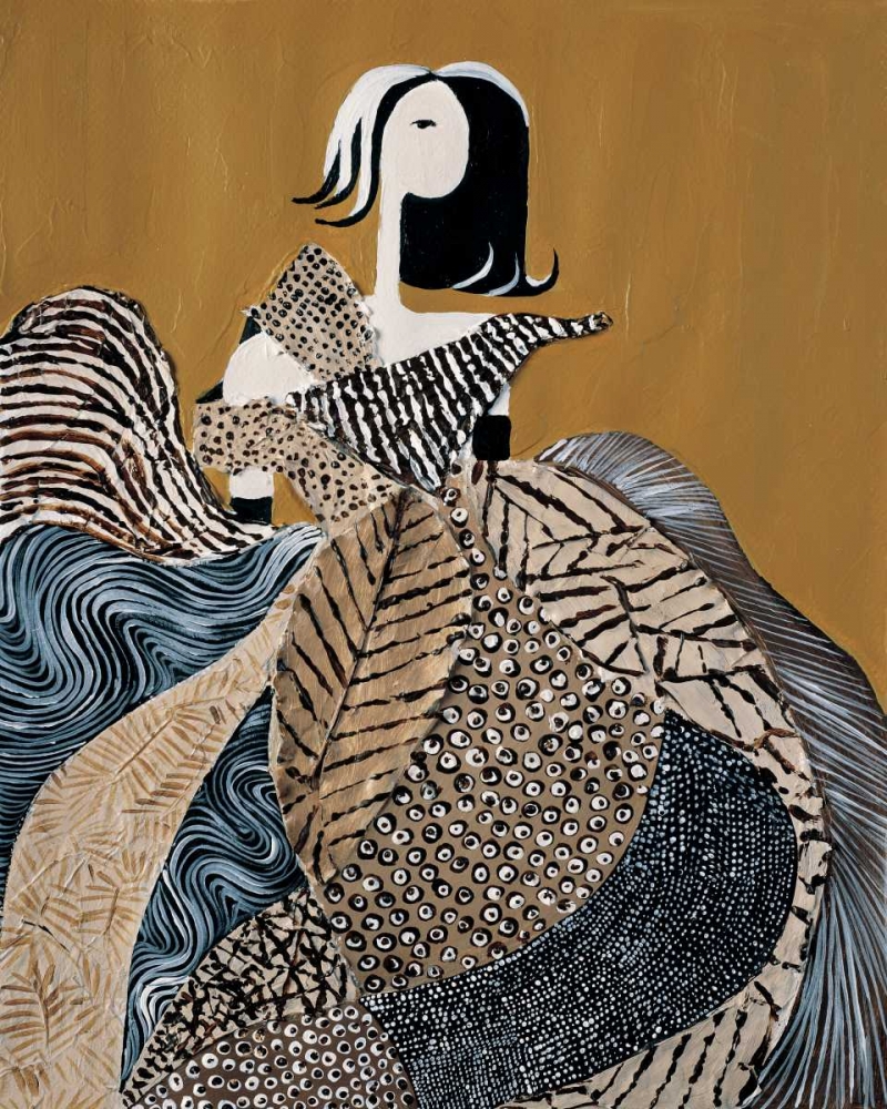 Wall Art Painting id:85349, Name: Fashion lady II, Artist: Hedy