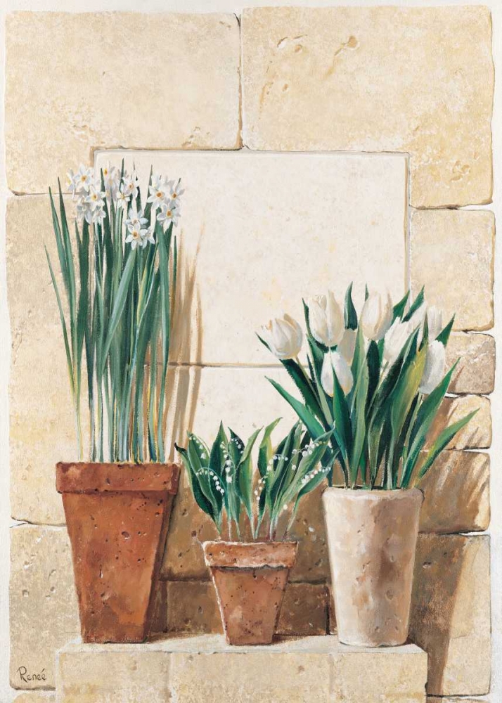 Wall Art Painting id:85429, Name: Three in a row, Artist: Renee