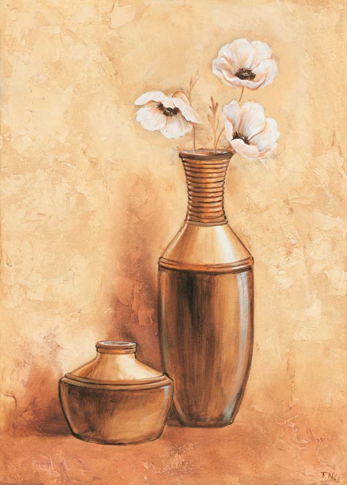 Wall Art Painting id:85461, Name: Daisy in vase II, Artist: Nauts, Frans
