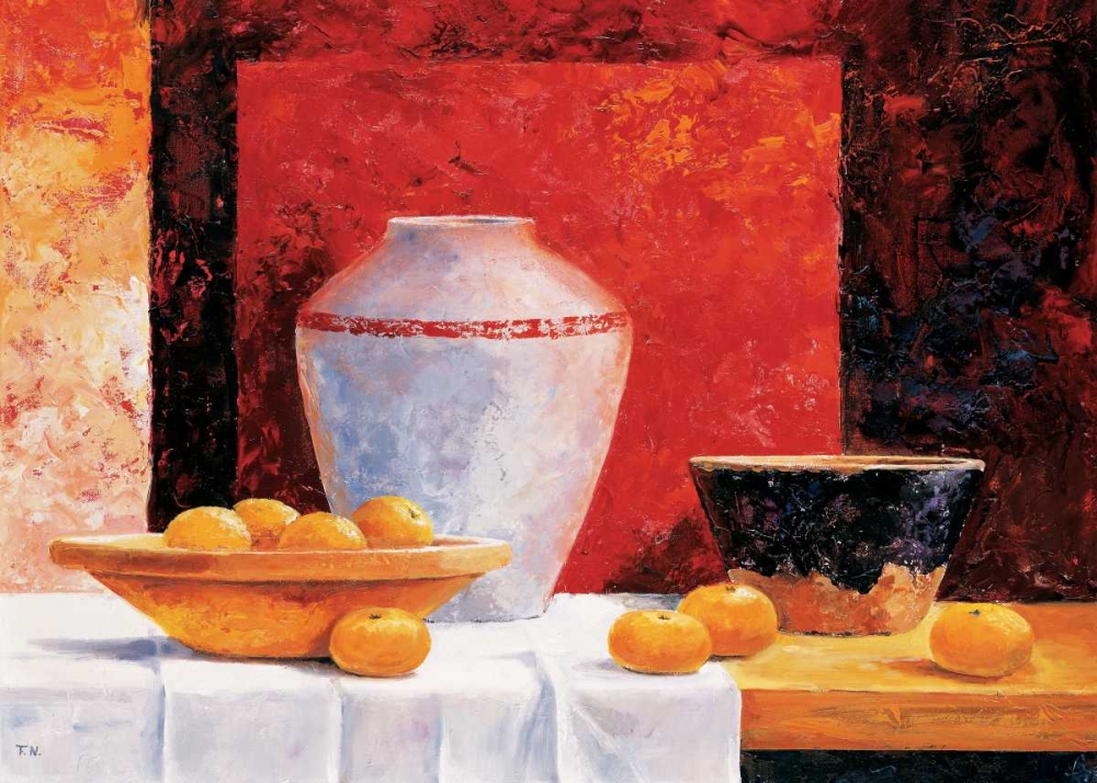 Wall Art Painting id:85464, Name: Stillife in red II, Artist: Nauts, Frans