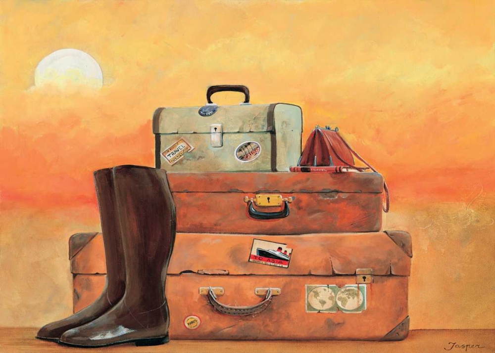 Wall art: Travel I, by Jasper