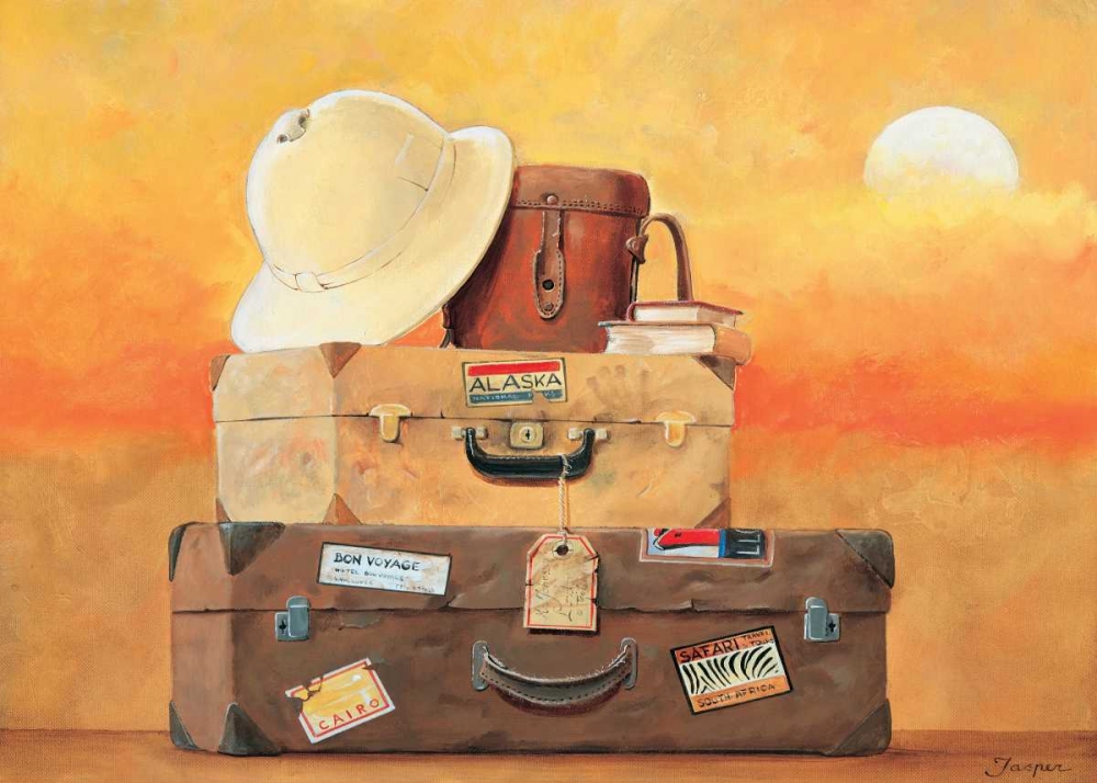 Wall art: Travel II, by Jasper