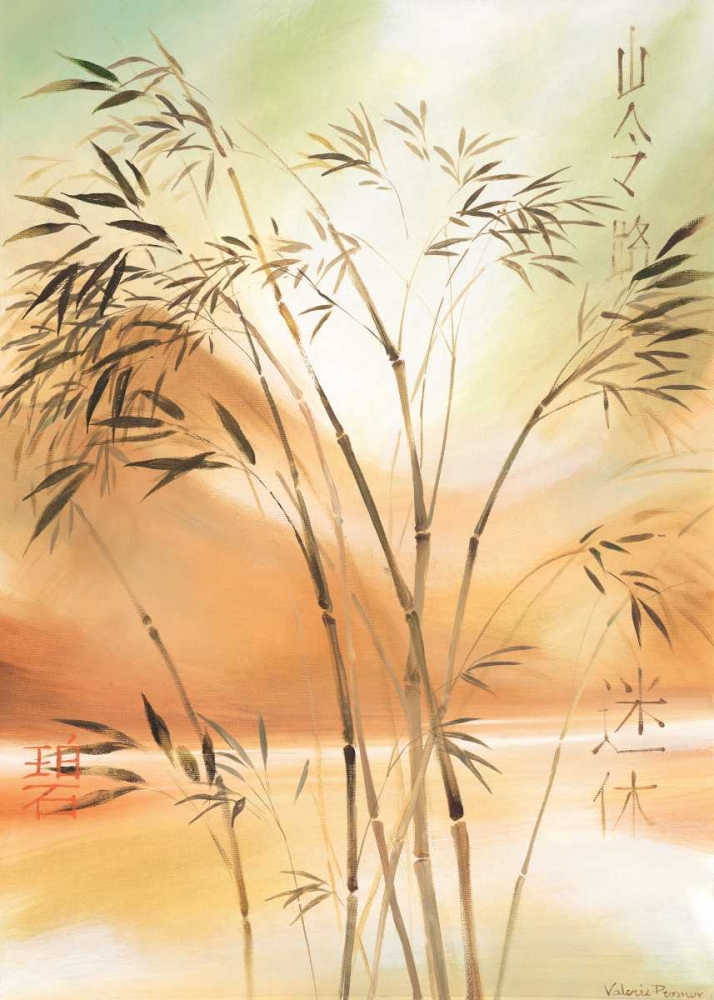 Wall Art Painting id:85567, Name: Bamboo wave II, Artist: Prosnov, Valerie