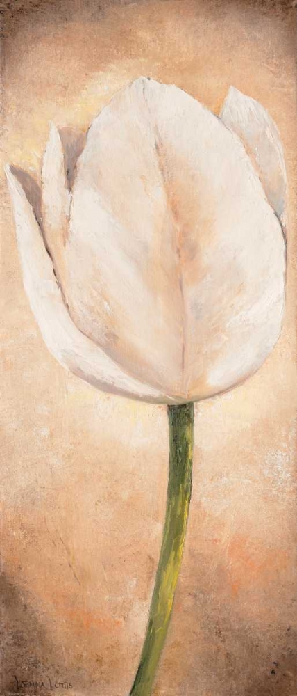 Wall Art Painting id:85647, Name: Tulip on beige I, Artist: Lotus, Lenna