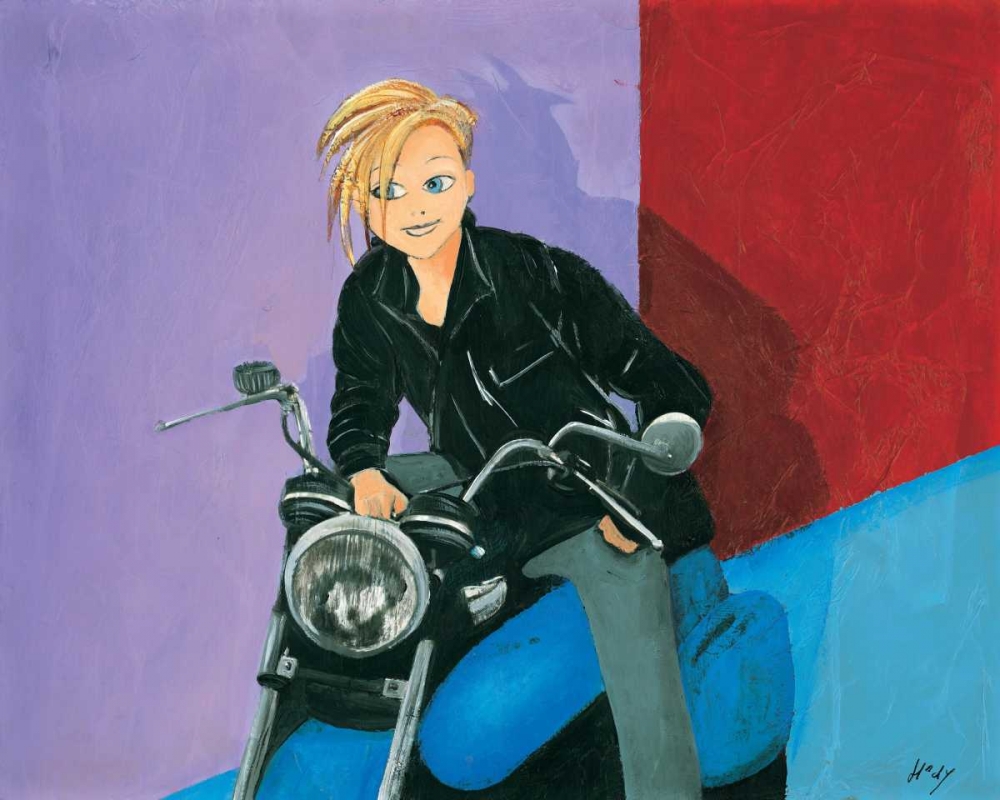 Art Print: Scooter fun V