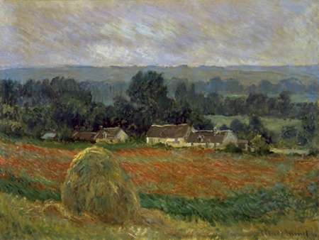 Wall Art Painting id:184657, Name: Haystack at Giverny, Artist: Monet, Claude