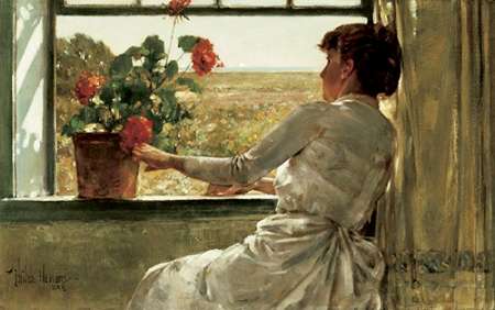 Wall Art Painting id:184701, Name: Summer Evening, Artist: Hassam, Childe