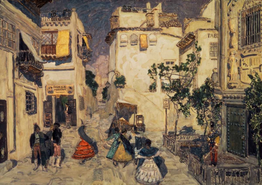 Wall Art Painting id:93887, Name: Peafowls, Artist: Unknown