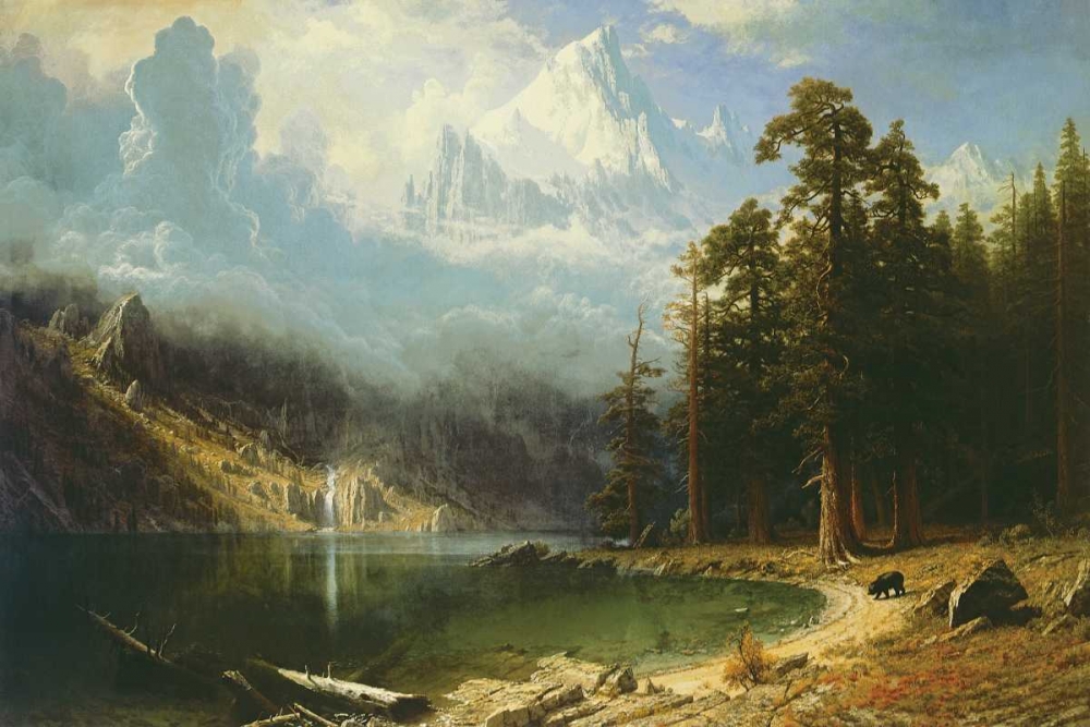 Wall Art Painting id:93515, Name: Mount Corcoran, Artist: Bierstadt, Albert