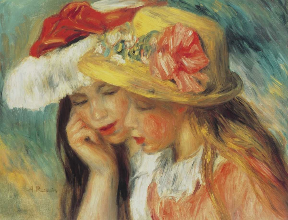 Wall art: Les Deux Soeurs, by Renoir, Pierre-Auguste